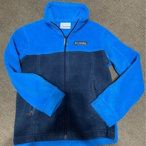 Columbia Kids Two-Tone Blue Puffer Jacket